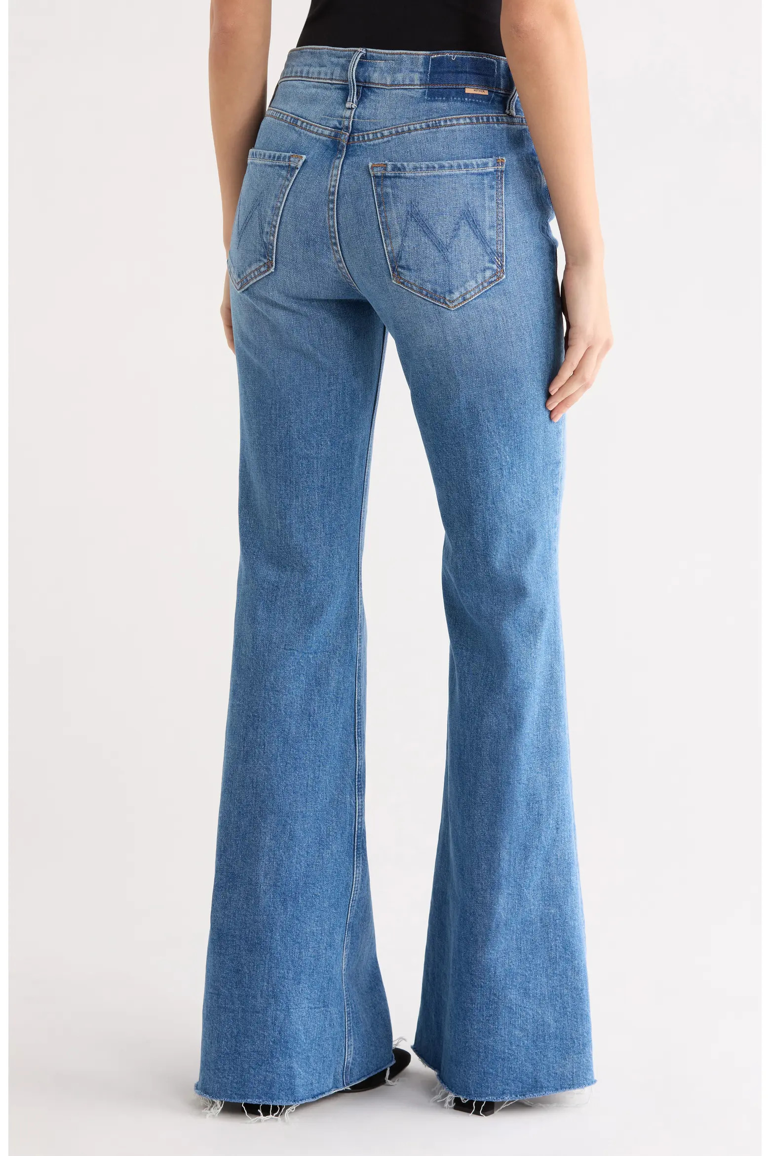 MOTHER The Doozy Fray Hem Flare Jeans (Women) | Nordstrom | Nordstrom