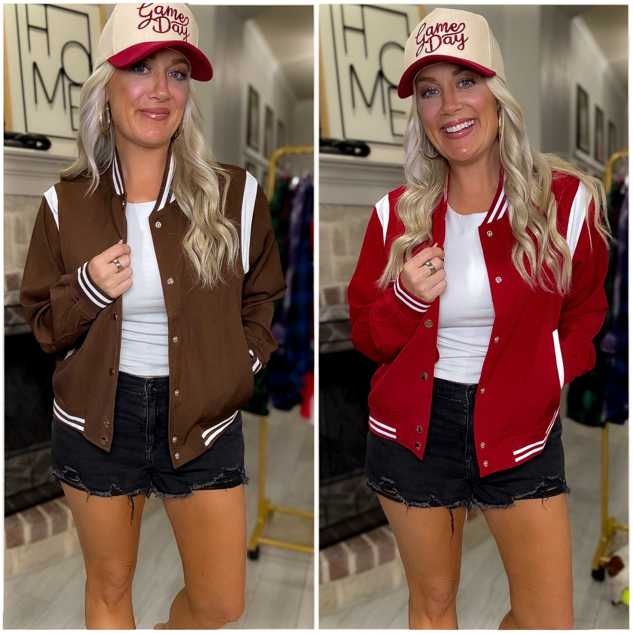 The cutest, affordable varsity jackets for Gameday from Amazon; size medium 

#LTKFindsUnder50 #LTKSaleAlert #LTKSeasonal