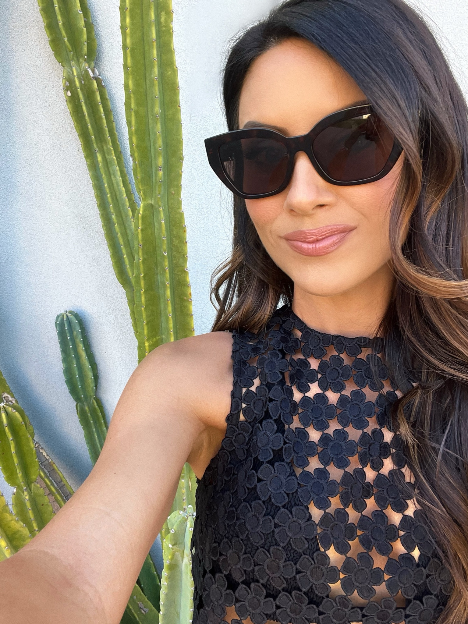 My new favorites sunnies - not too micro - not too cat eye- just right! I’m eyeing the white pair too! 

#LTKover40 #LTKswim #LTKstyletip