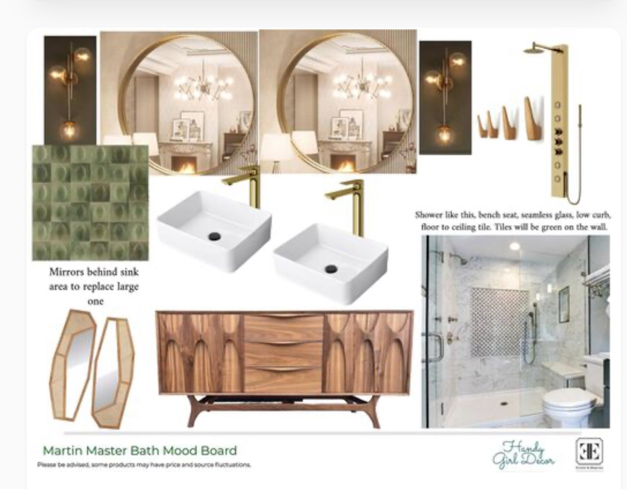 Mid Century Modern Master bathroom Renovation 

#LTKHome