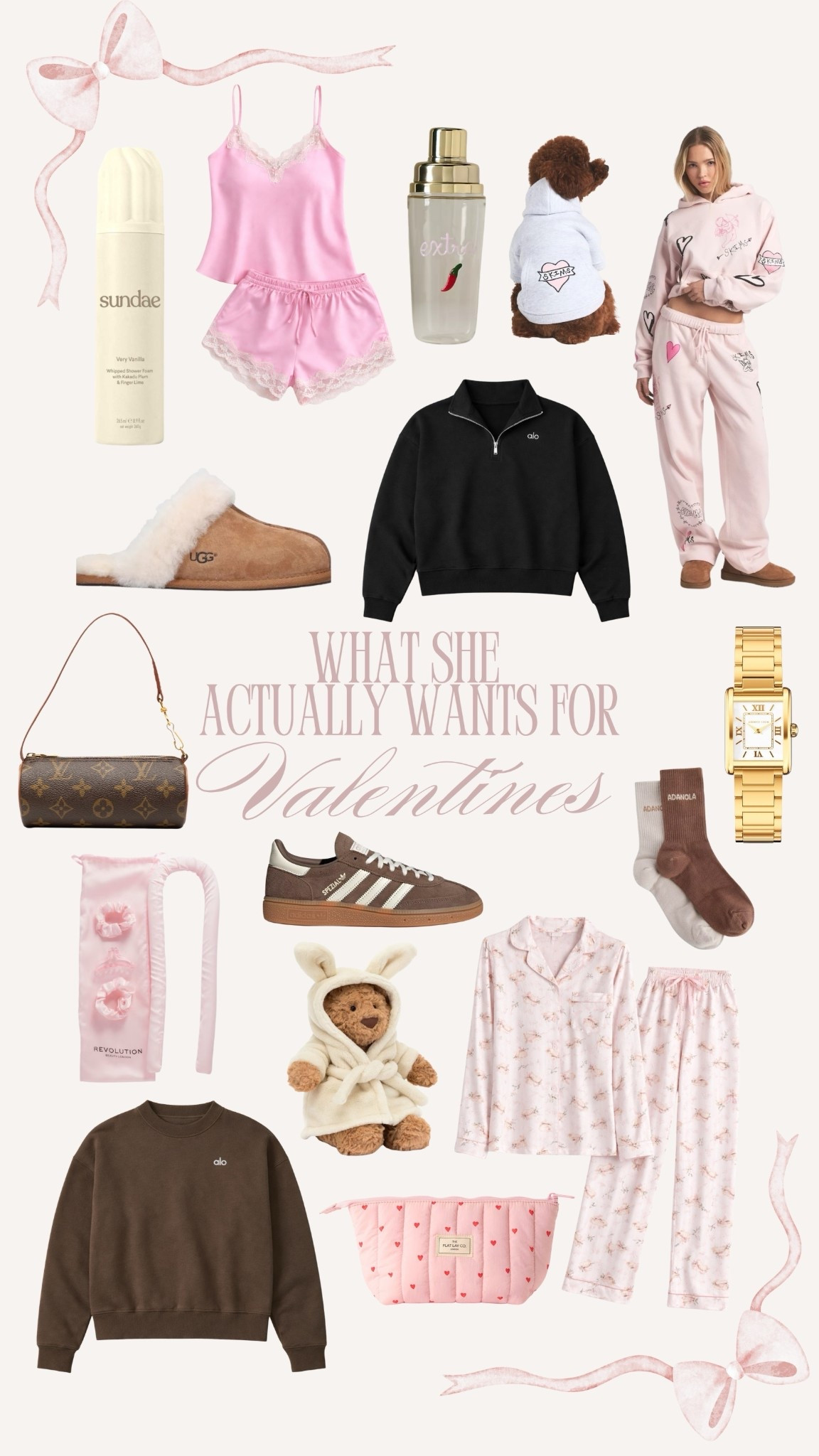 send this to your partner 🤭🩷

Alo, watch, designer bag, adidas trainers, Uggs, pyjamas, jellycat, valentines gifts, gifts for her, gift guide

#LTKuk #LTKbeauty #LTKdatenight