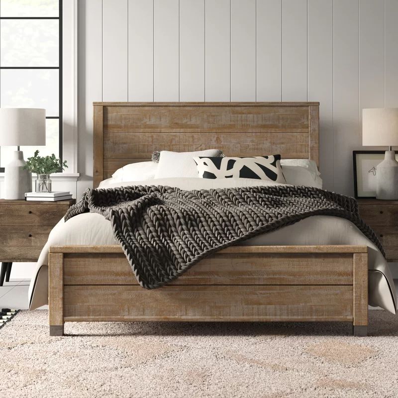 Baja Solid Wood Platform Bed | Wayfair North America