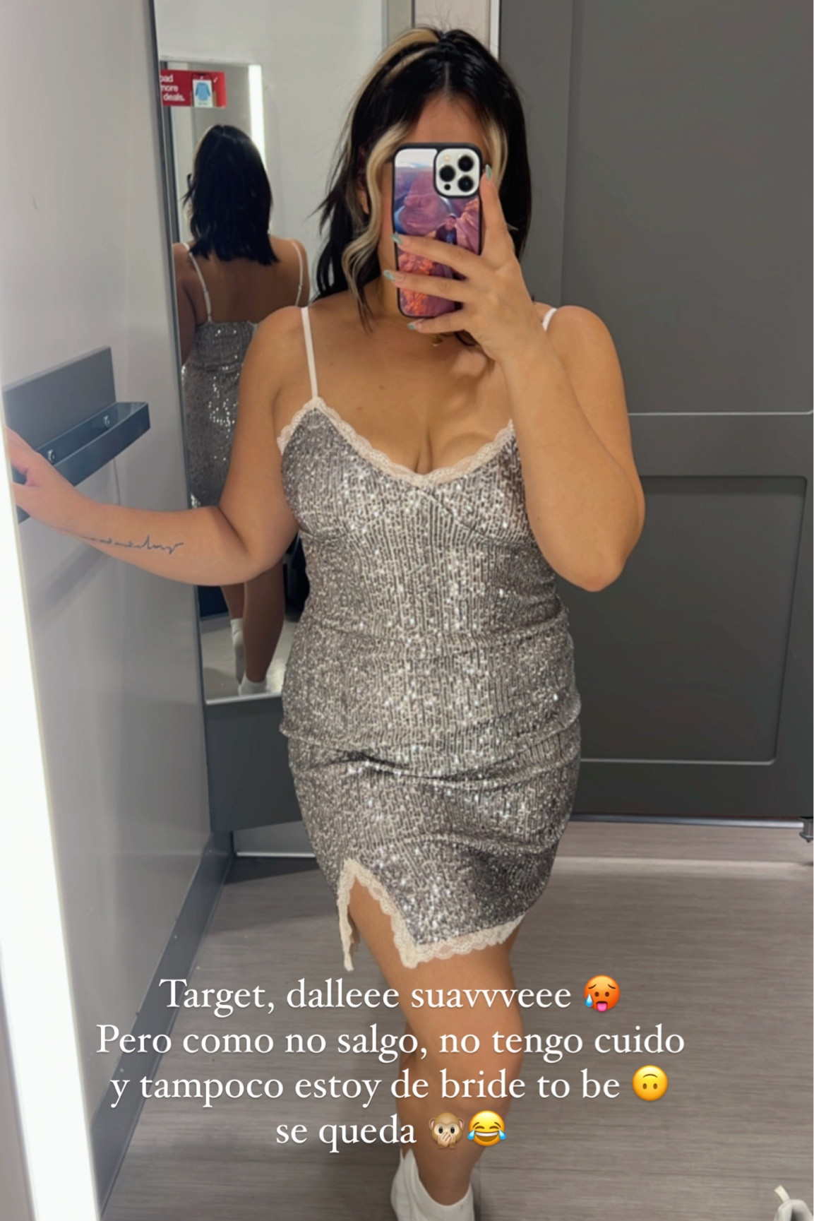 Omg this sequence slip on dress for a bride to be, date night or any holiday event party 😍🤤

#LTKstyletip #LTKHoliday #LTKSeasonal