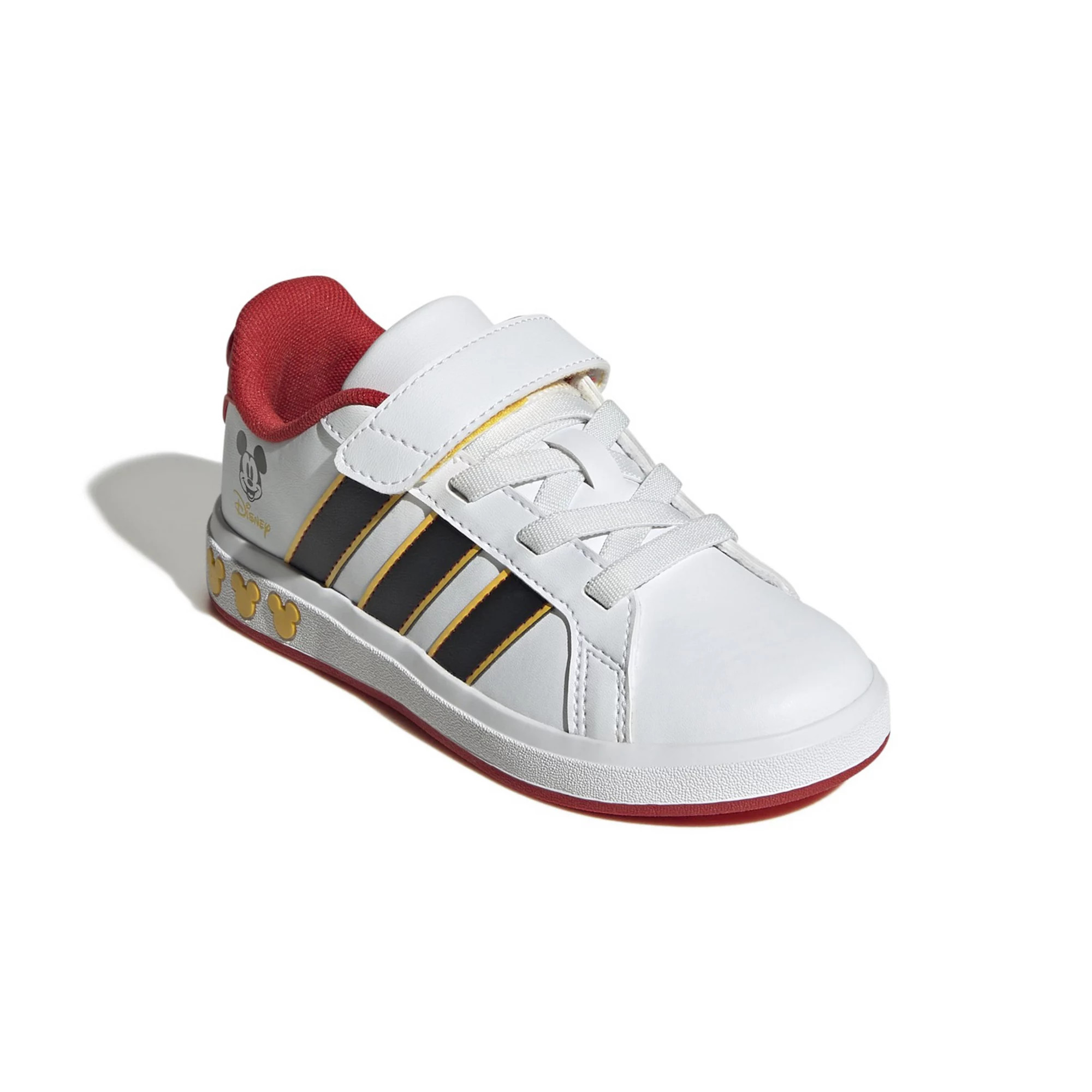 adidas Disney's Mickey Mouse Grand Court Kids Lace-Up Sportswear Shoes | Kohl's