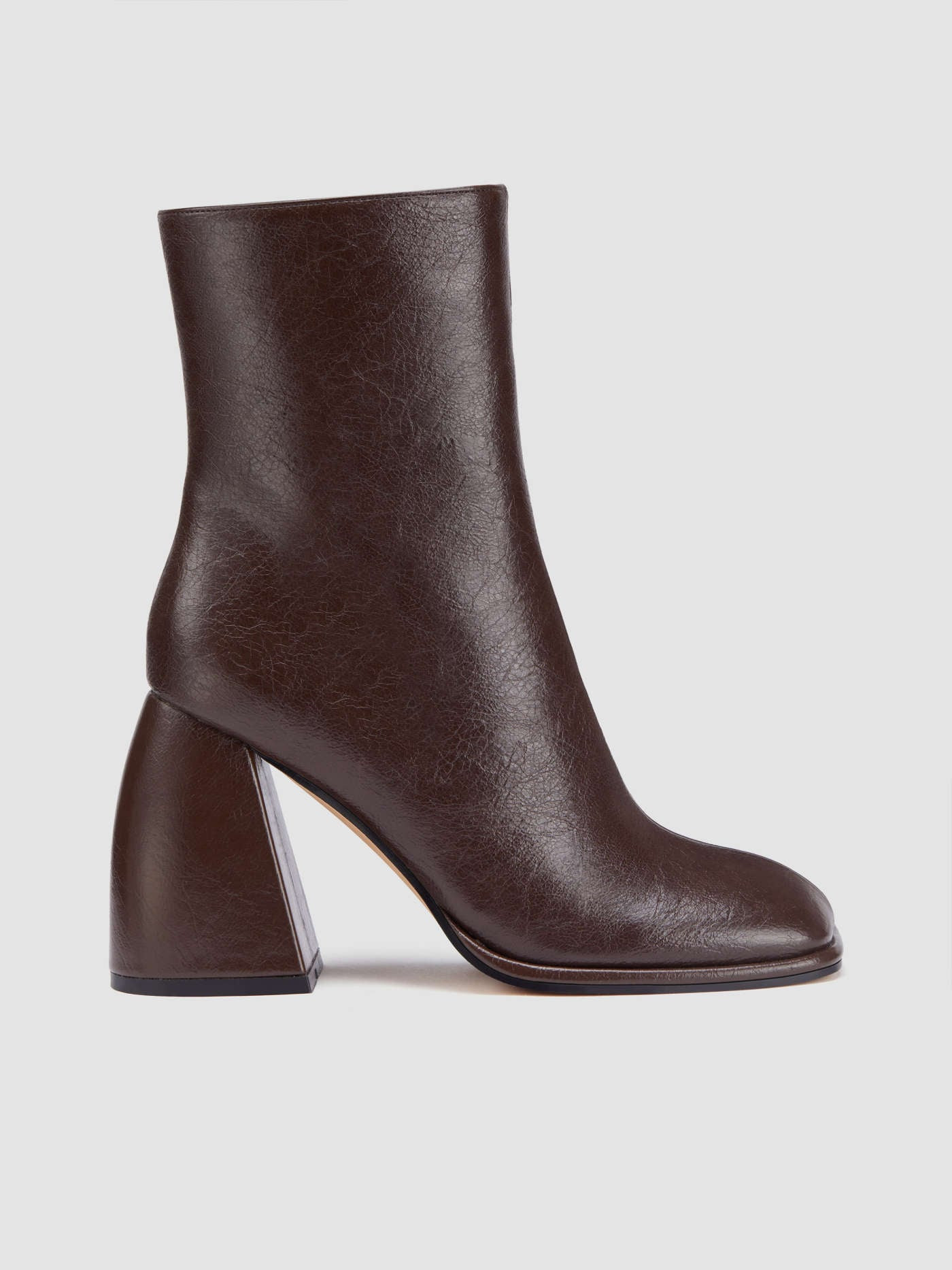 Thick High Heel Ankle Boots | Cider
