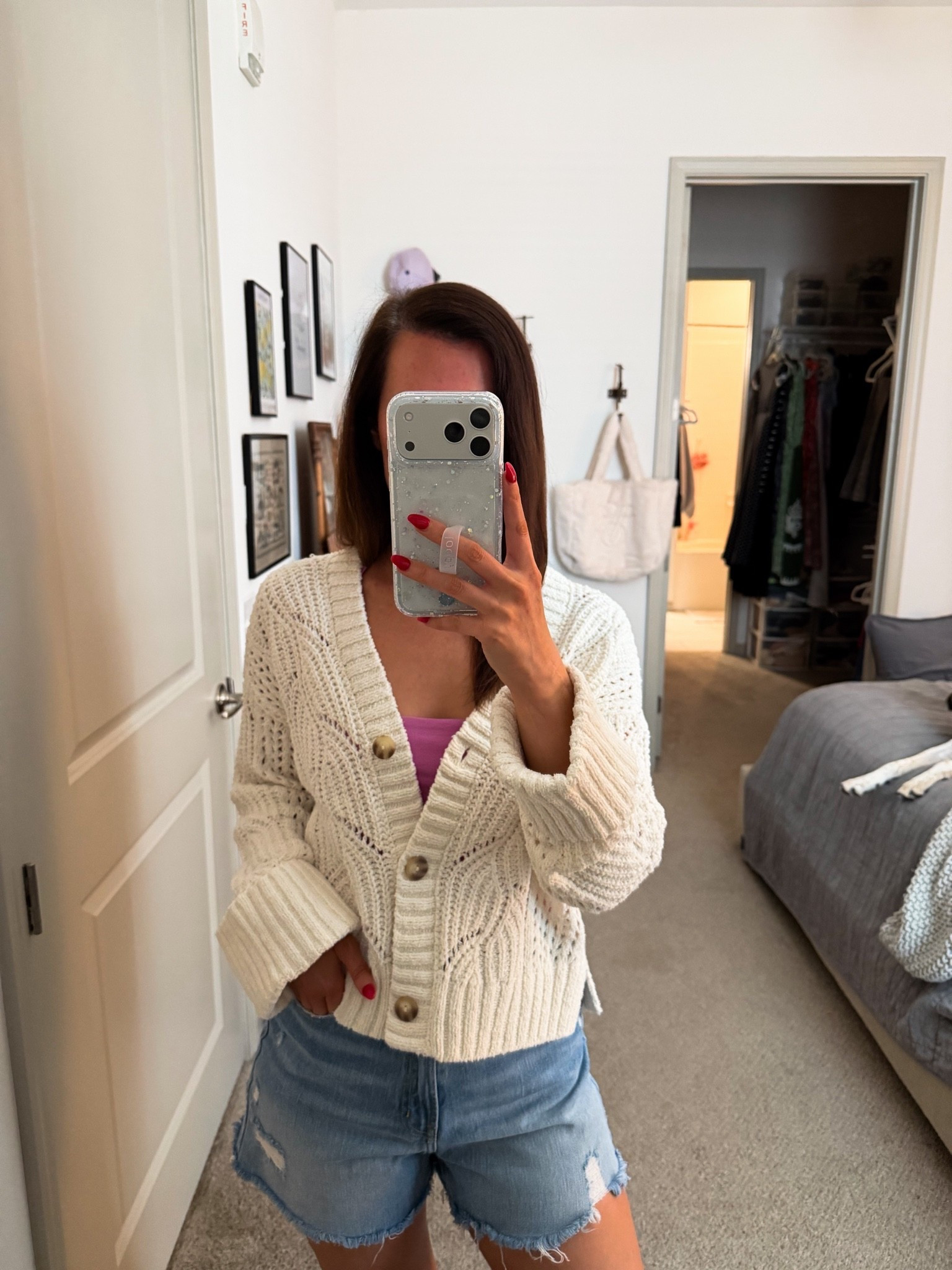 Abercrombie // cardigan // denim shorts // under $100 // spring // summer // ootd // tops

#LTKSaleAlert #LTKTravel #LTKootd