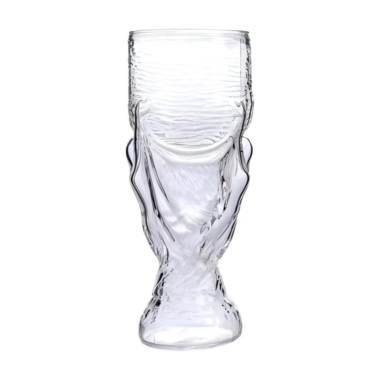 World- Cup Beer Mug Soccer Glass Cup- 350ml Soccer Trophy Shaped Beer Mug/Beer Cups for 2026 Worl... | Walmart (US)