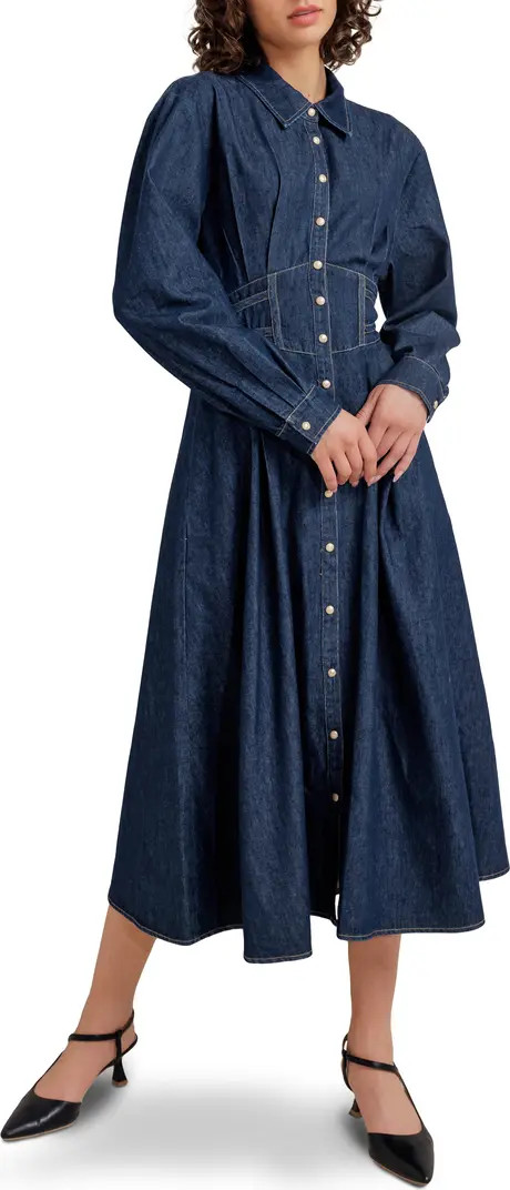 Long Sleeve Midi Dress | Nordstrom