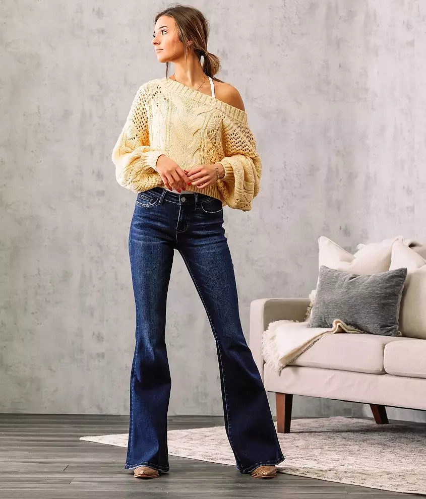 Hudson Mid-Rise Super Flare Jean | Buckle