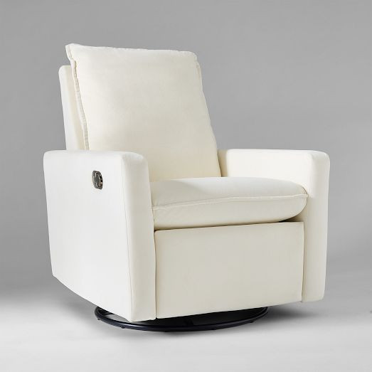Paxton Manual & Power Swivel Glider Recliner | West Elm (US)