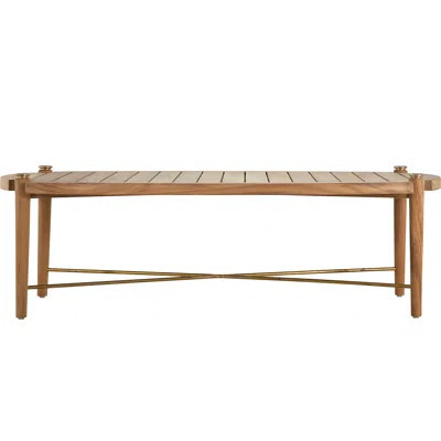 Pacifica Outdoor Rectangular Teak Coffee Table | Perigold