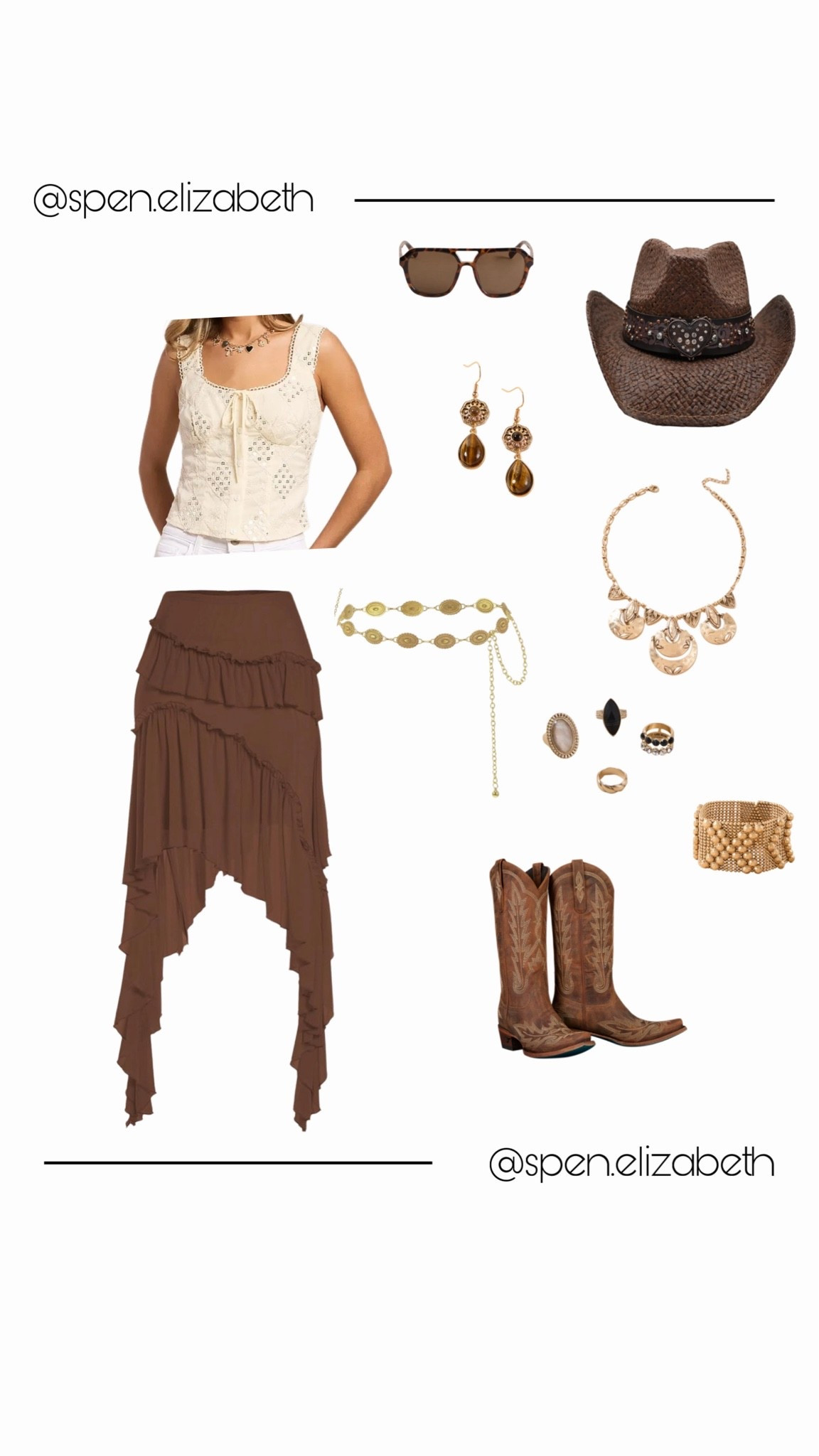 country concert outfit inspo!!