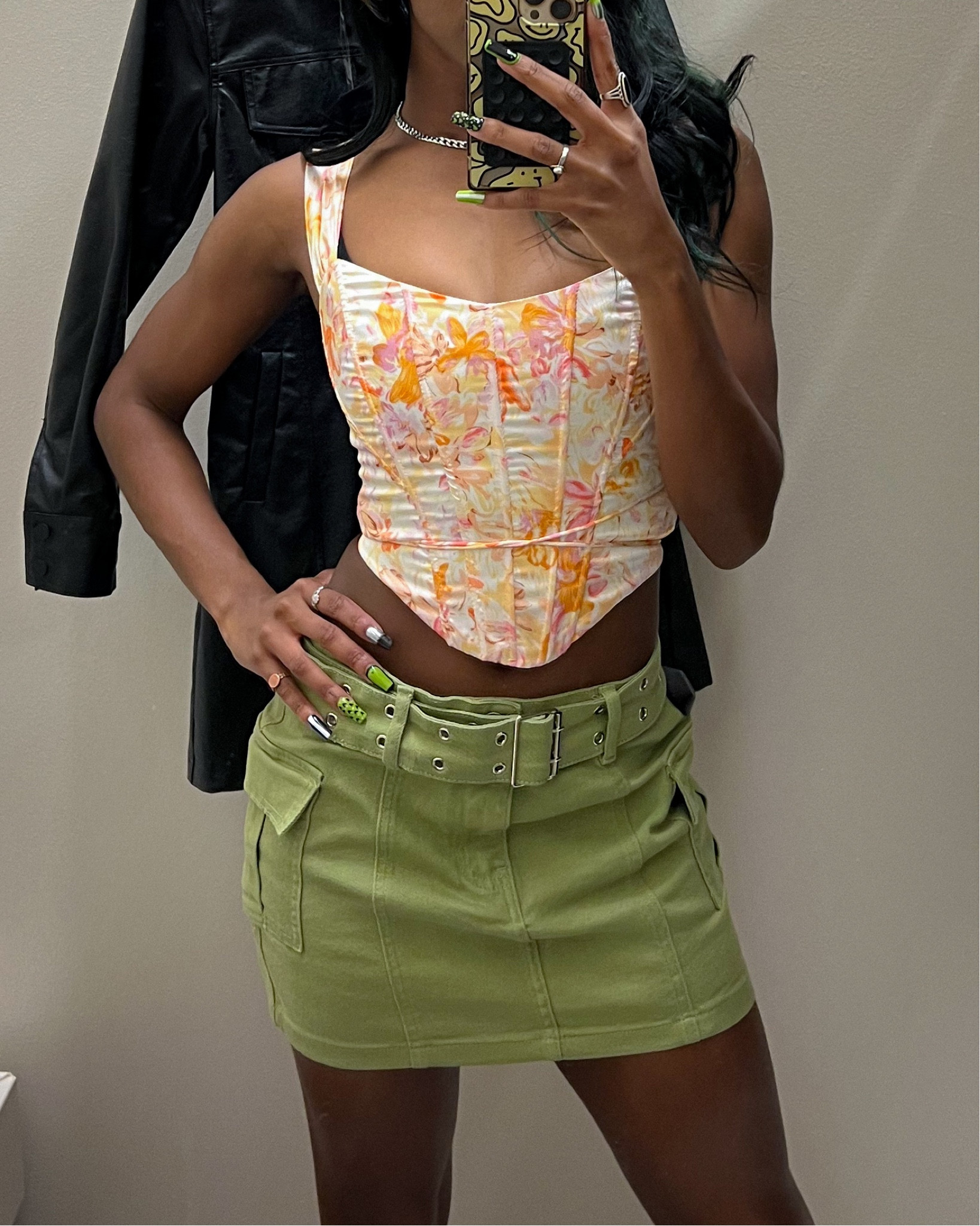 Outfit inspo x Windsor✨ 
- floral corset crop top 
- olive cargo mini skirt 

#LTKfindsunder100 #LTKSeasonal #LTKstyletip