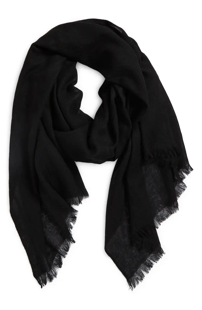 Textured Cashmere Scarf | Nordstrom