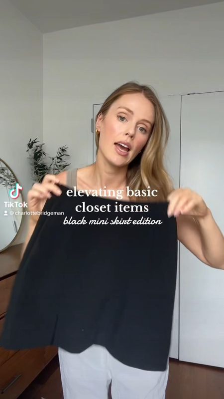 Elevating basic closet items: mini skirt edition 

#LTKstyletip