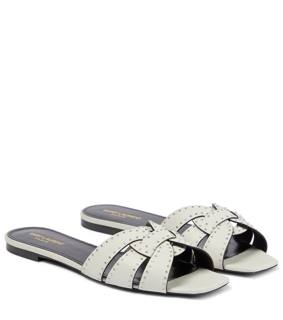 Pantoletten Tribute 05 aus Leder | Mytheresa (DACH)