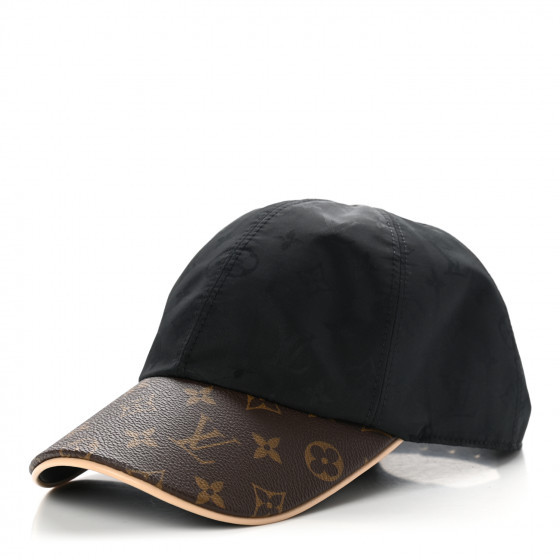 LOUIS VUITTON Monogram Cap Ou Pas Cap L Black | Fashionphile