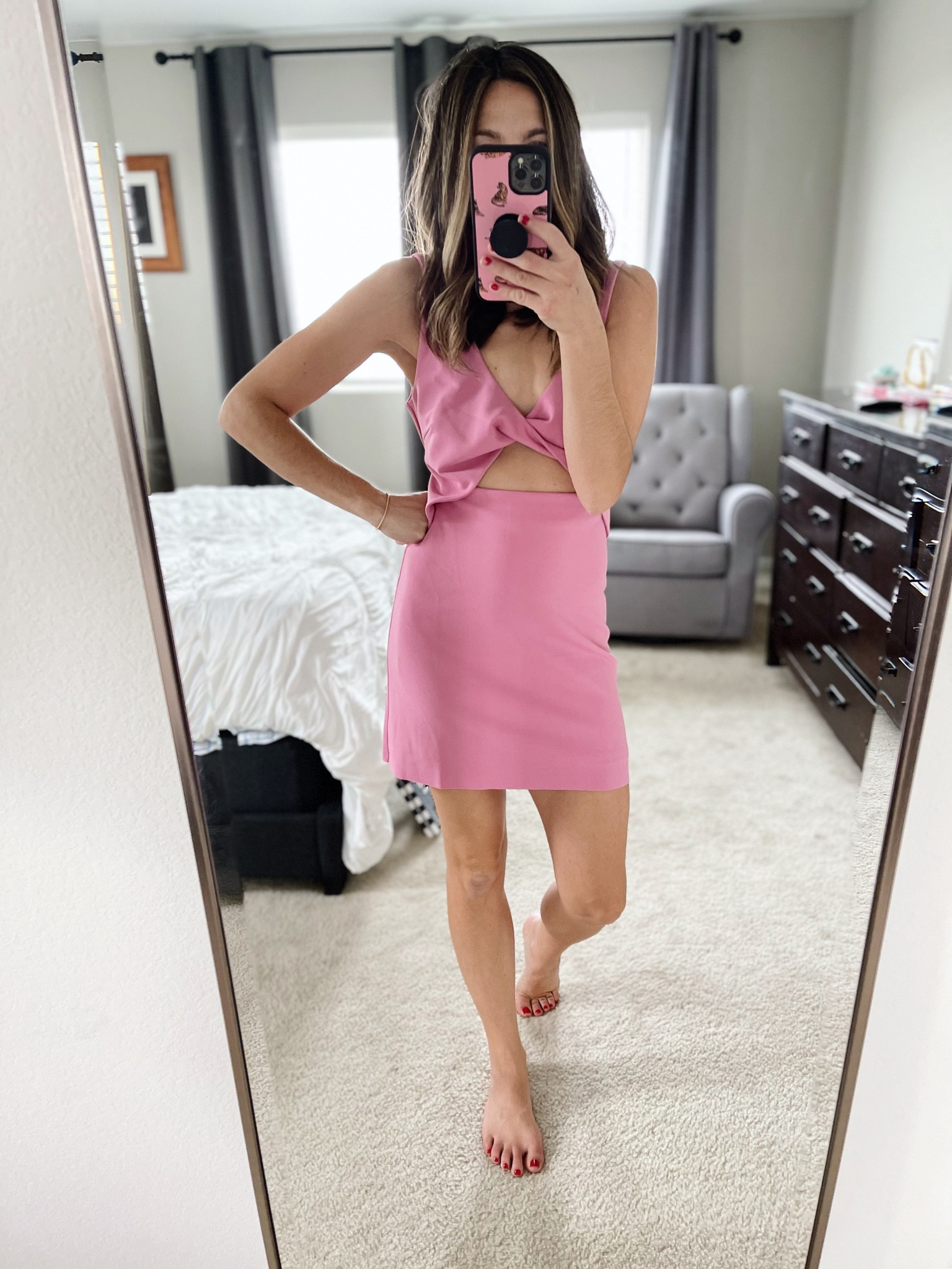 Pink cutout dresses perfect for spring break

#LTKSeasonal #LTKstyletip #LTKunder100
