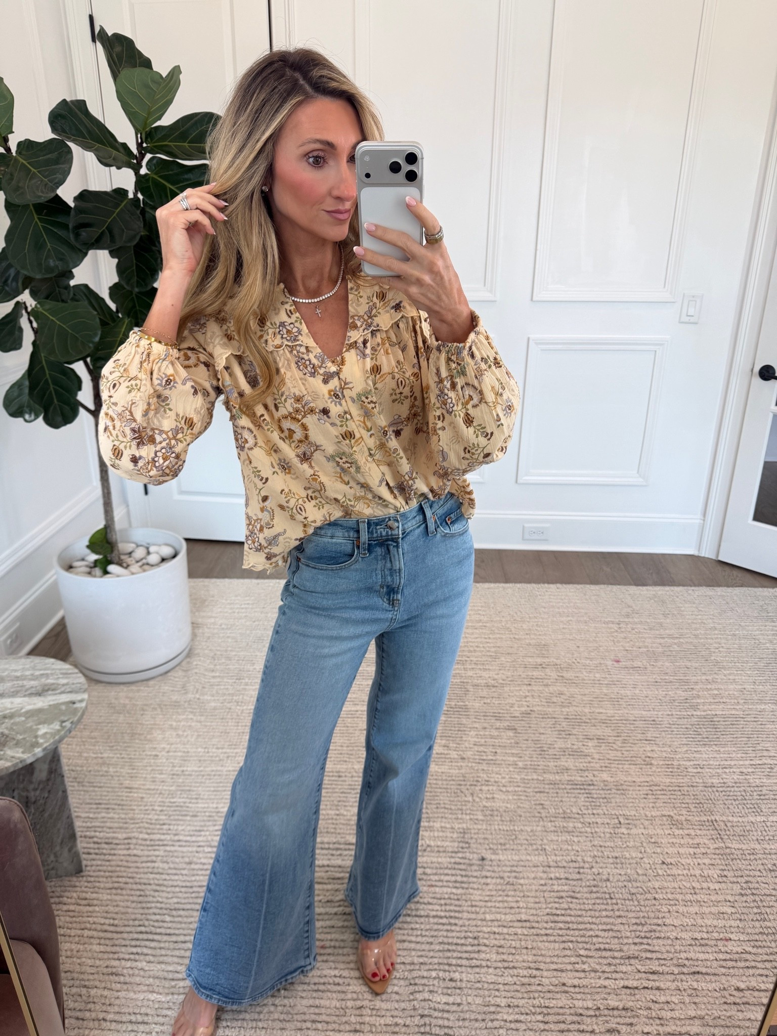 Must have denim and the cutest top going into fall! Jeans come in length options!

#LTKgrwm #LTKvlog #LTKdayinmylife