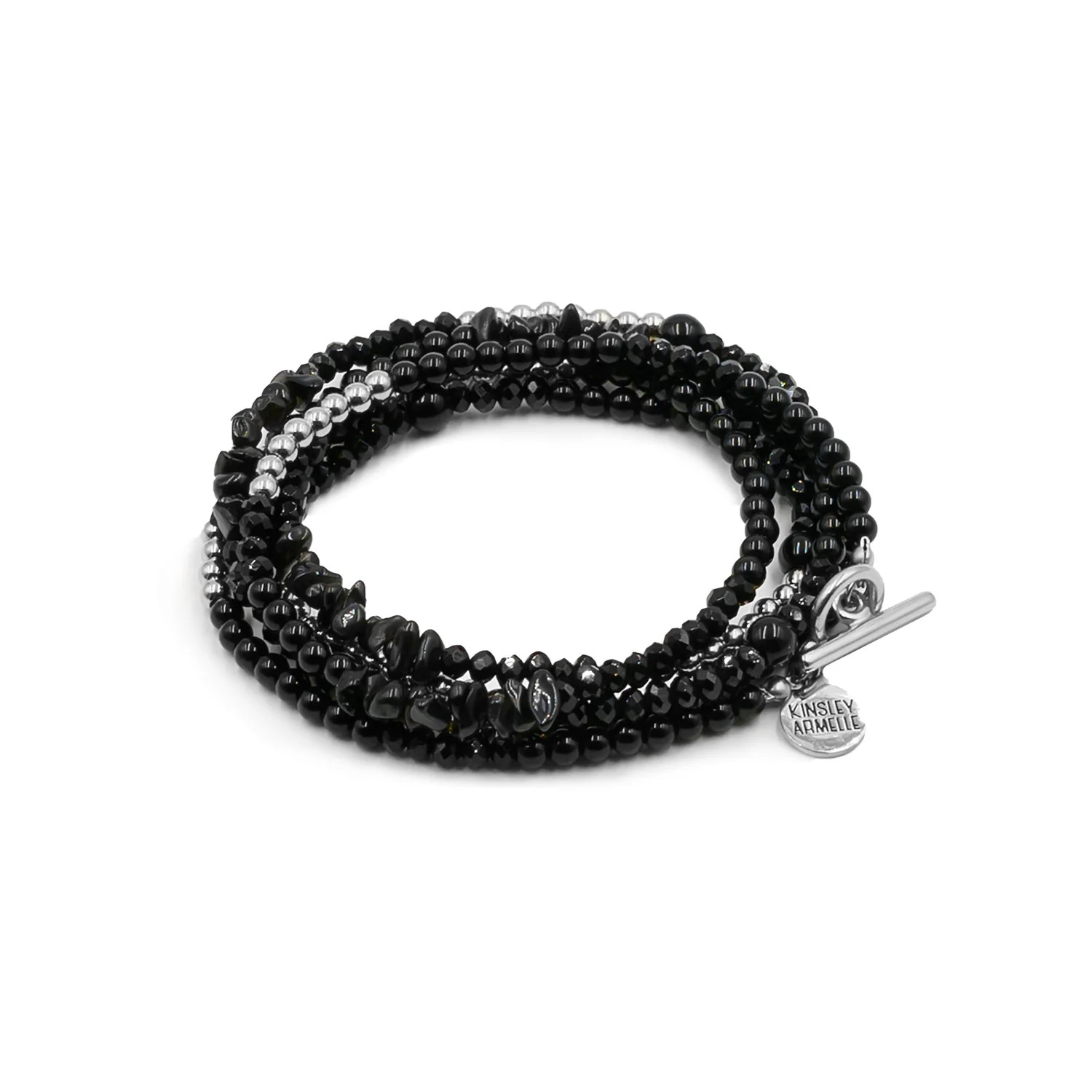 Epsi Collection - Silver Raven Wrap Bracelet | Kinsley Armelle® Official | Kinsley Armelle