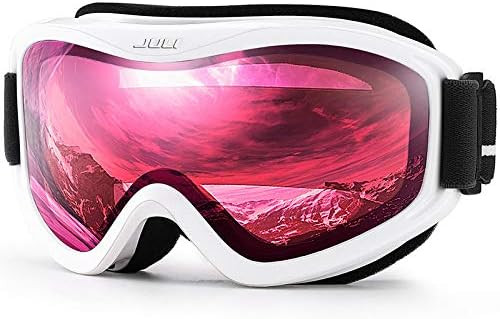 Juli Ski Goggles,Snow Snowboard Goggles for Men Women Snowmobile Skiing Skating | Amazon (US)