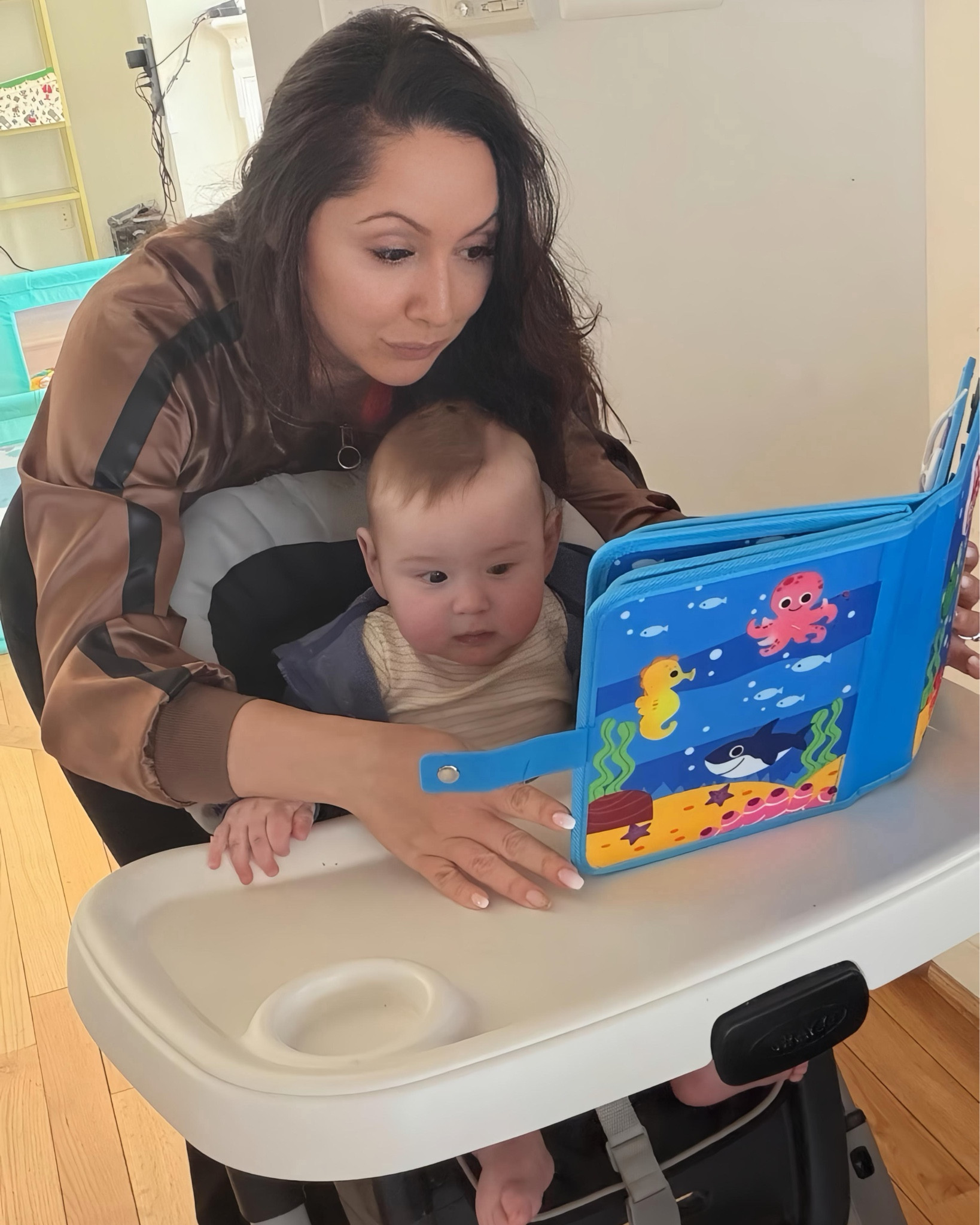 Is there anything better than 5 minutes of peace while they’re actually focused? ☕️🙌
Nathan is officially obsessed with this Montessori busy book! We’ve reached peak fascination with the little sequin fish—he will sit there forever swiping them back and forth to watch the colors change. 🎨🐠
But the fun doesn't stop at the sequins! Every page is a new adventure. Between matching the colorful rainbow strips, playing with the peek-a-boo animals in the Ark, and learning to sort the different shapes, there’s so much to keep those tiny hands working. It’s basically a gym for his fine motor skills!
Honestly, if you need a "quiet time" win for the high chair or car rides, this book is a total lifesaver. Sensory gold! ✨
#MomLife #Nathan #BusyToddler #SensoryPlay #MamaWin #MontessoriAtHome

#LTKmomlife #LTKdayinmylife #LTKBaby