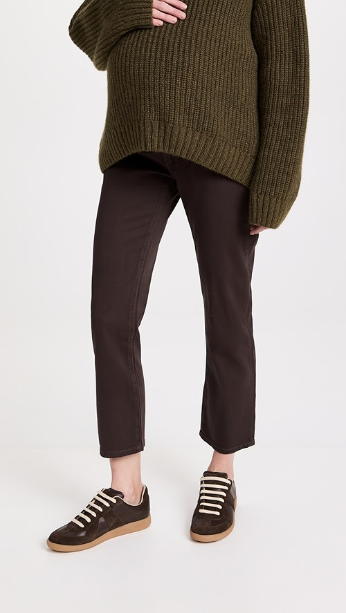 DL1961 Patti Straight: Coated Maternity Jeans | SHOPBOP | Shopbop