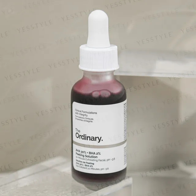 The Ordinary - AHA 30% + BHA 2% Peeling Solution | YesStyle | YesStyle Global