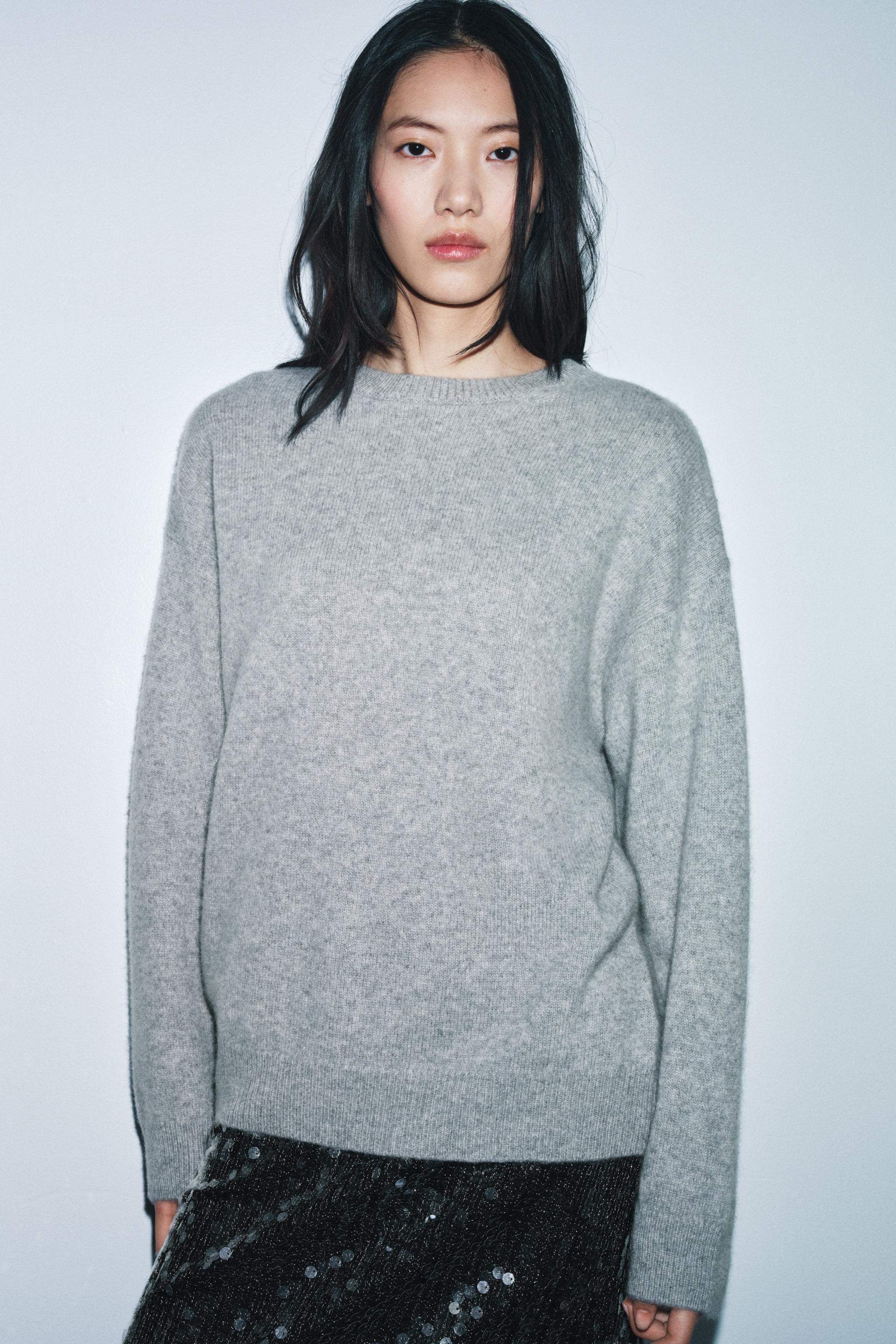 OVERSIZE 100% CASHMERE JUMPER | Zara US