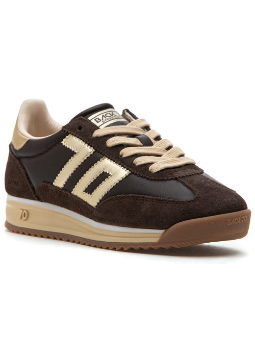 Jogger N Sneaker Coffee Gold | Jildor Shoes