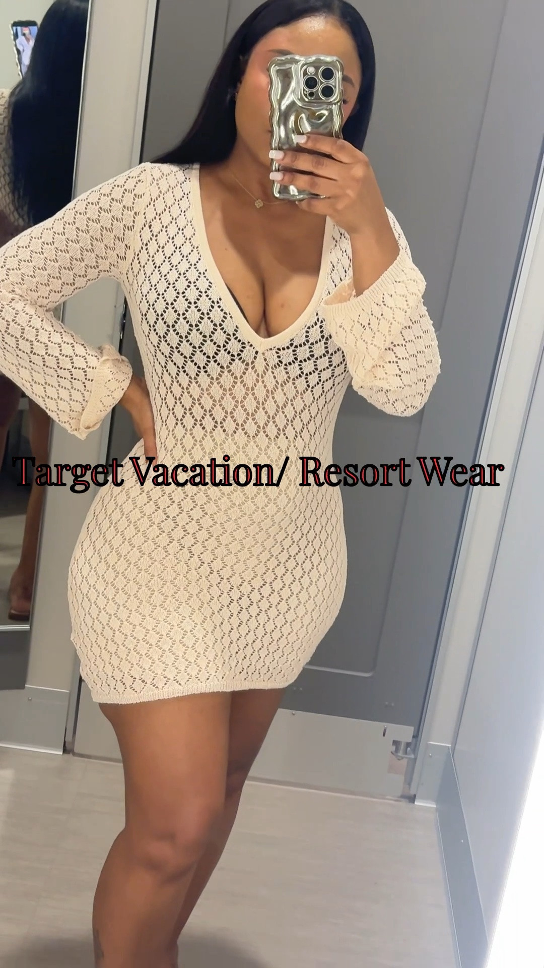 @target #ad #sponsored

Target Vacation/ Resort Wear Find 

Ladies I will pinned dress and set info on my storefront.

Front Keyhole Crochet Halter
Swim Coverup Dress wearing a medium run small.

Crochet Halter Tank and Double Tie Back Swim Cover Up Top with matching bottoms wearing a medium.

Women's Crochet Long Sleeve Short Dress Cover Up - Shade & Shore wearing a small.


Women's Crochet Contrast Trim Mid Rise Short Swim Cover Up runs big 

Women's Crochet Ring Front Midi Dress Cover Up - Shade & Shore wearing a small.

#target #targetfinds #targetfashion #resortwear #crochetdress

#LTKU #LTKTravel #LTKootd