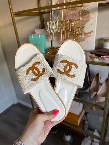 Sandals Under $100, Slide Sandals, Summer Sandals, Slip On Sandals, Designer Sandals, Designer Inspired, Designer Dupe | available in 5 colors | Normally 6.5, purchased 37 for perfect fit  

Use code “staceyb30” for 30% off! 

#LTKunder100 #LTKFind #LTKshoecrush