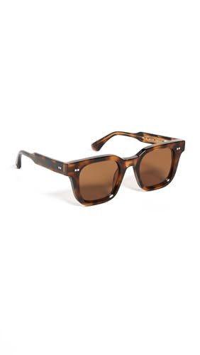 Chimi 04 Sunglasses, Tortoise, Print, Brown, Tan, One Size | Amazon (US)