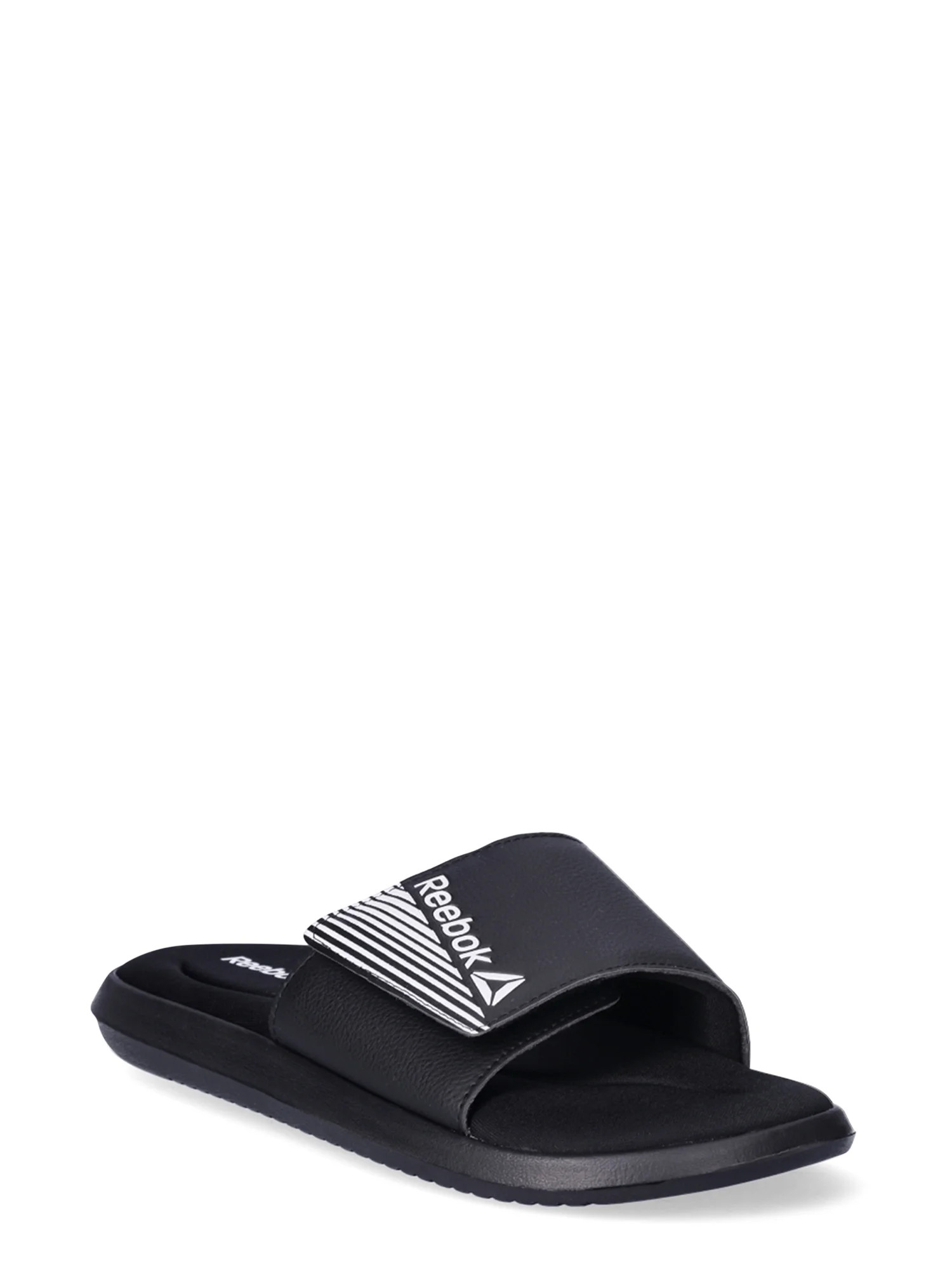 Reebok Women’s Adjustable Memory Foam Slides - Walmart.com | Walmart (US)