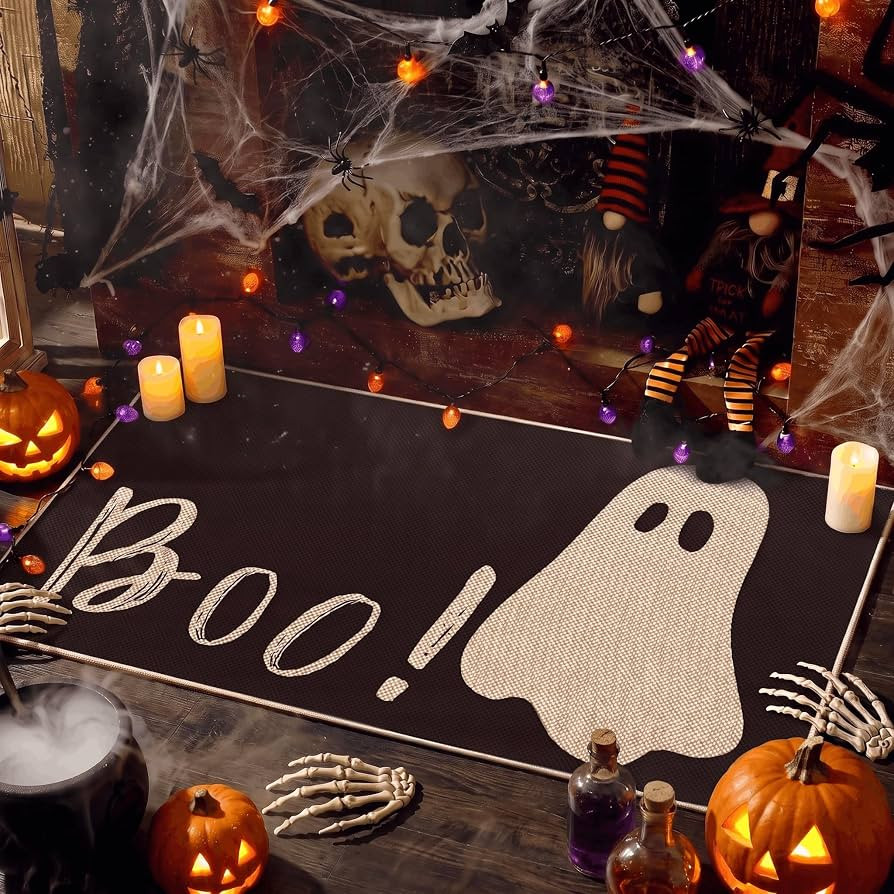 Artoid Mode Ghost Boo Doormat 17x29 Inch | Amazon (US)