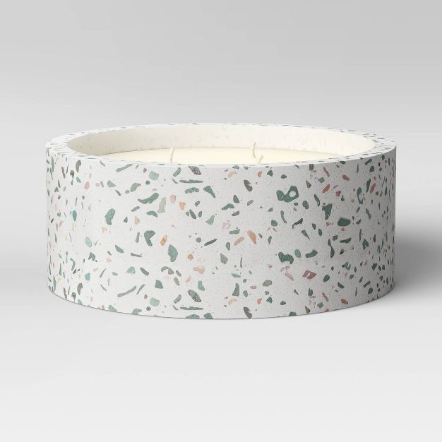 14.5oz Terrazzo Candle White - Project 62™ | Target