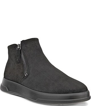 ECCO Women's Move Suede Side Zip Booties - 41(10/10.5) | Dillard's