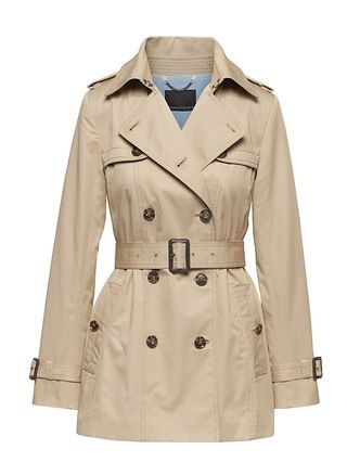 Water-Resistant Short Trench Coat | Banana Republic US