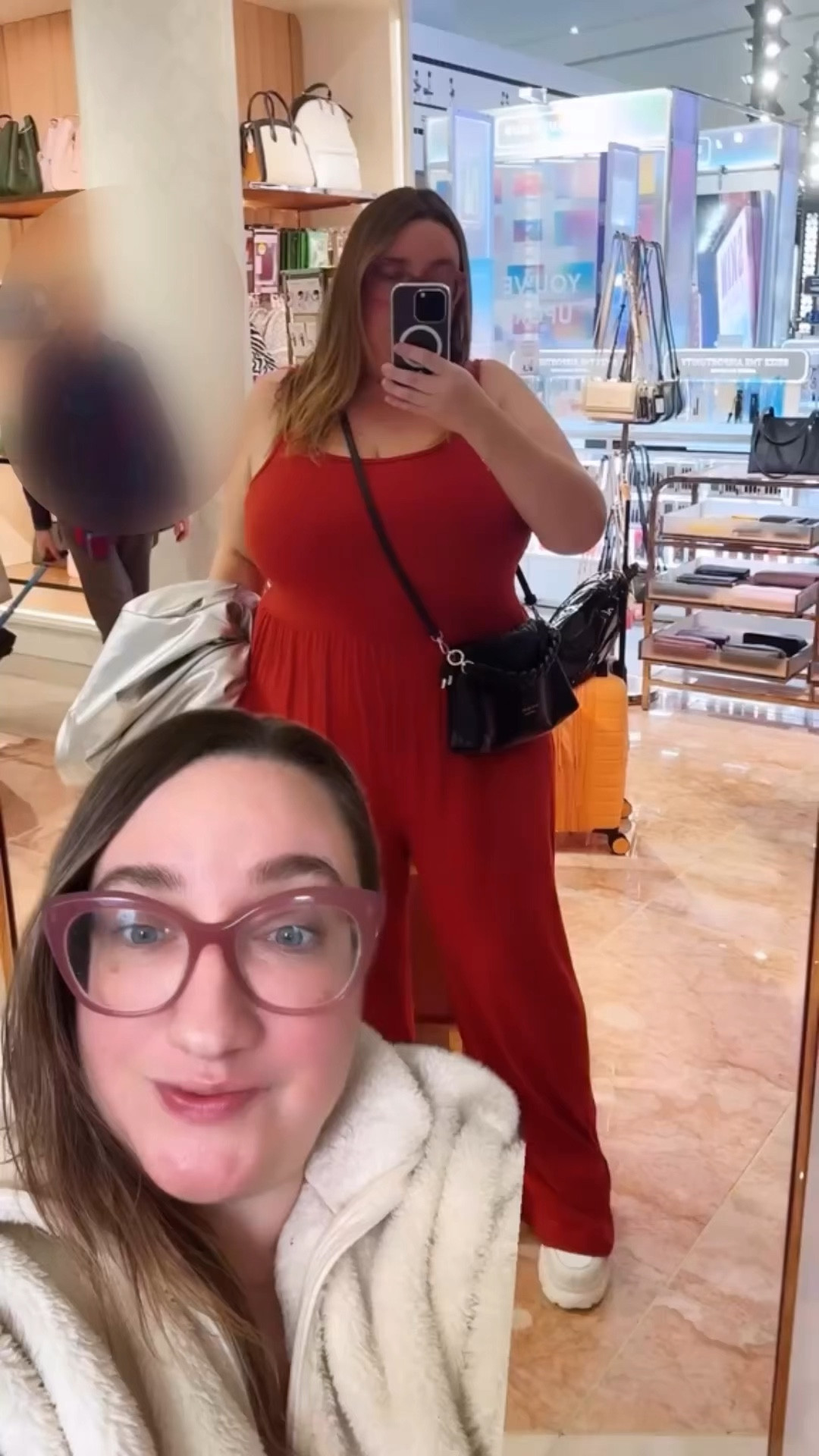 Will it Crossbody? The answer for the buttery leather Kate Spade Meringue is yes! This style is very similar to the Souffle, and I got the names mixed up in the video, but this exact one is on major sale now and linked here ♠️

#LTKSaleAlert #LTKPlusSize #LTKItBag