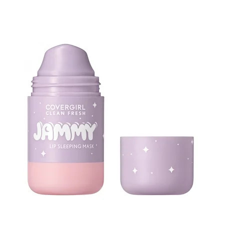 COVERGIRL Clean Fresh Jammy Lip Sleeping Mask, 10 Whipped Lavender, 0.24 oz | Walmart (US)
