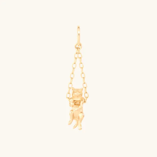 Hang in There Kitten Charm | Catbird
