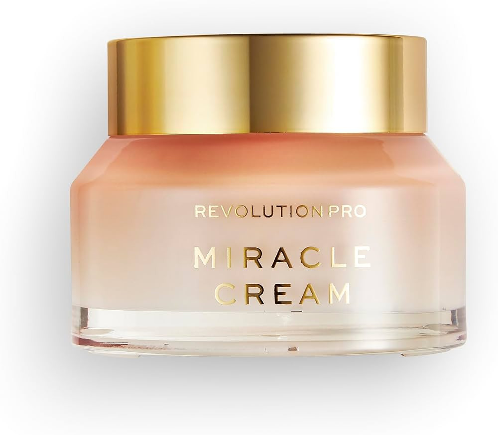 Revolution Pro Miracle Cream, Hydrating & Moisturizing Face Cream, Helps Dullness with Hyaluronic... | Amazon (US)