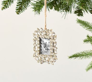 Jeweled Frame Ornament | Pottery Barn (US)