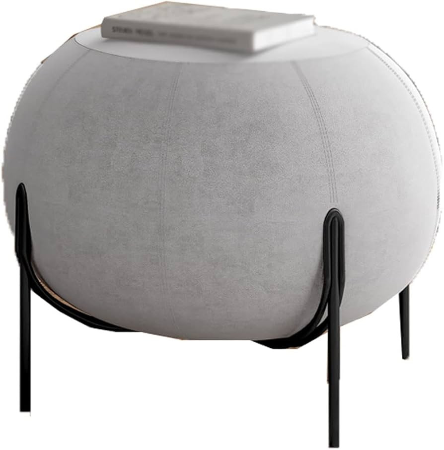 Multipurpose Stool Fabric Low Stool Velvet Sofa Ottoman Stool Round Small Stool Modern Shoe Chang... | Amazon (US)