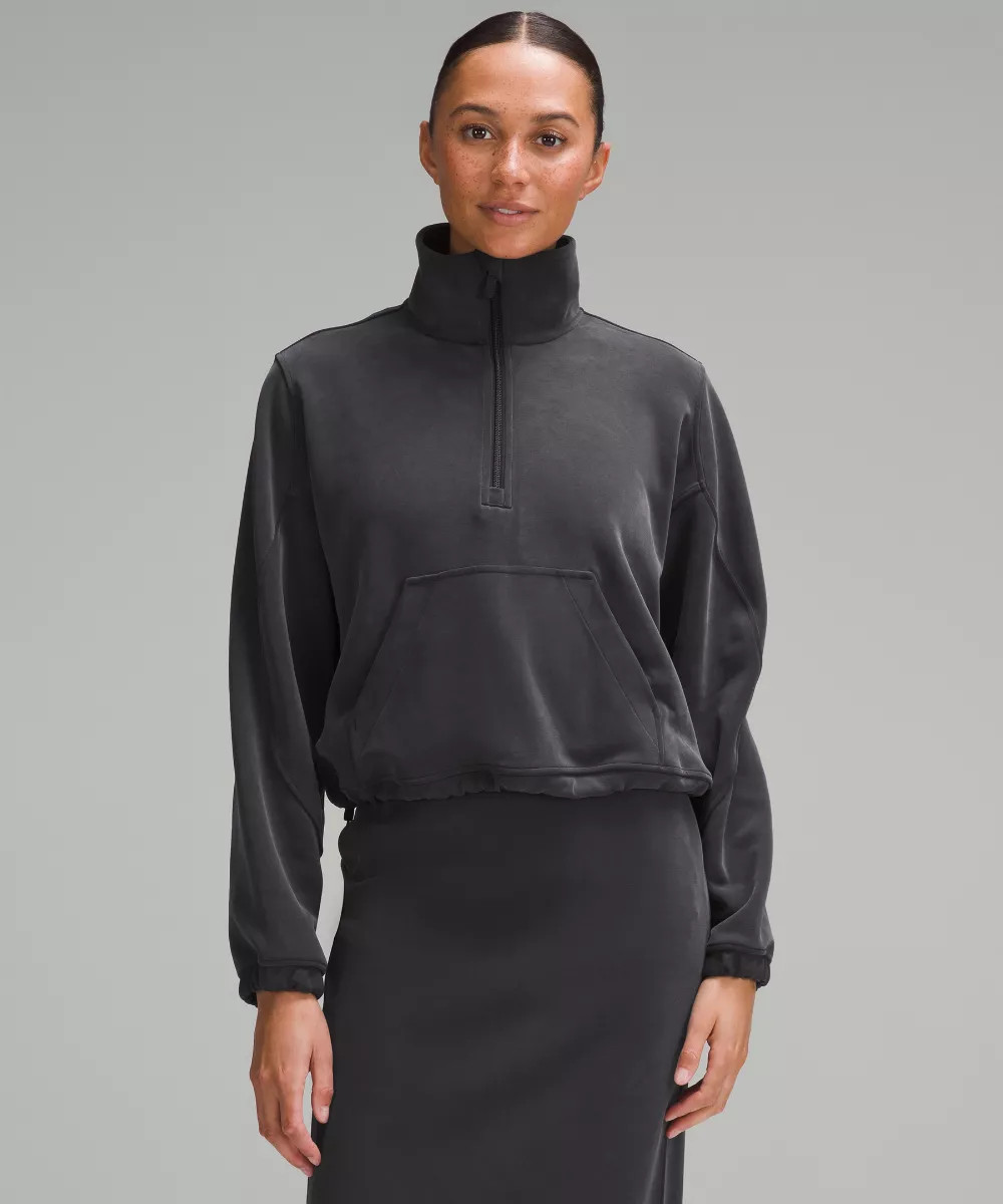 Brushed Softstreme Half Zip | lululemon (AU)