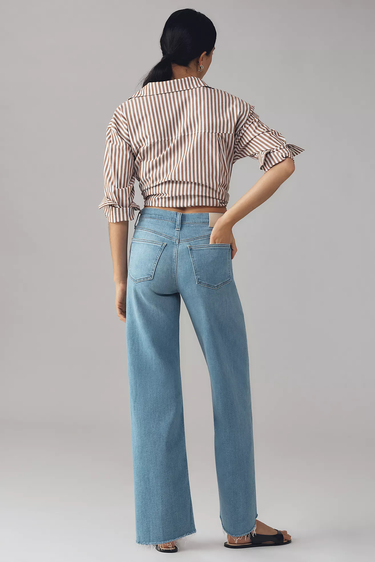 Citizens of Humanity Palma Petite High-Rise Straight-Leg Jeans | Anthropologie (US)