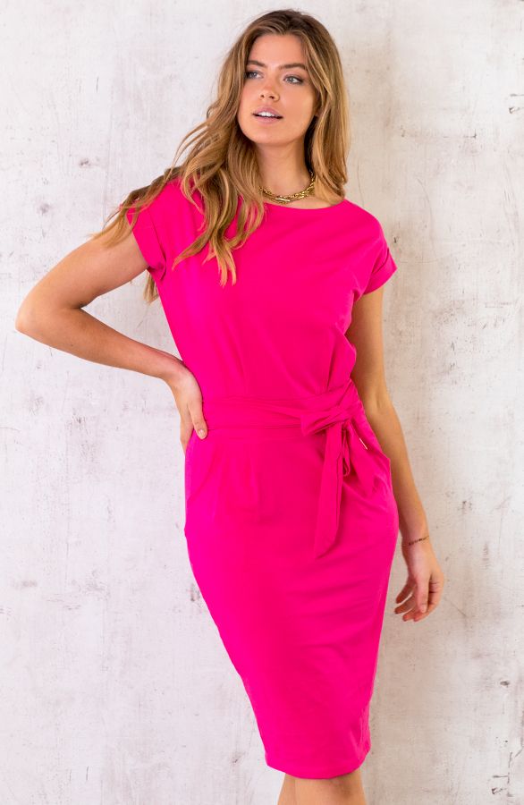 Femme Fatale Jurk Fuchsia | Themusthaves.nl | The Musthaves (NL)