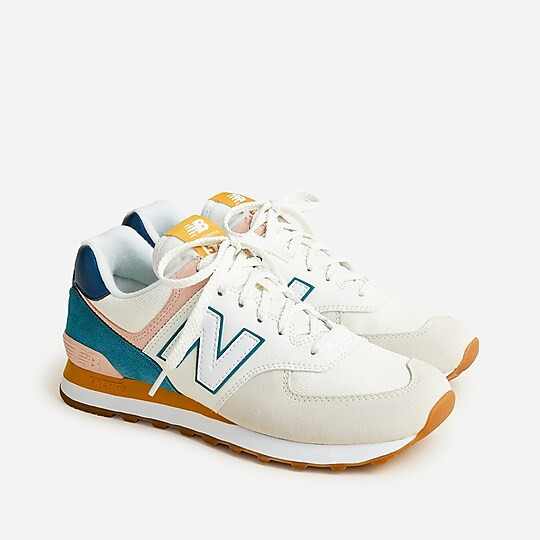 New Balance® X J.Crew 574 sneakers in colorblock | J. Crew US