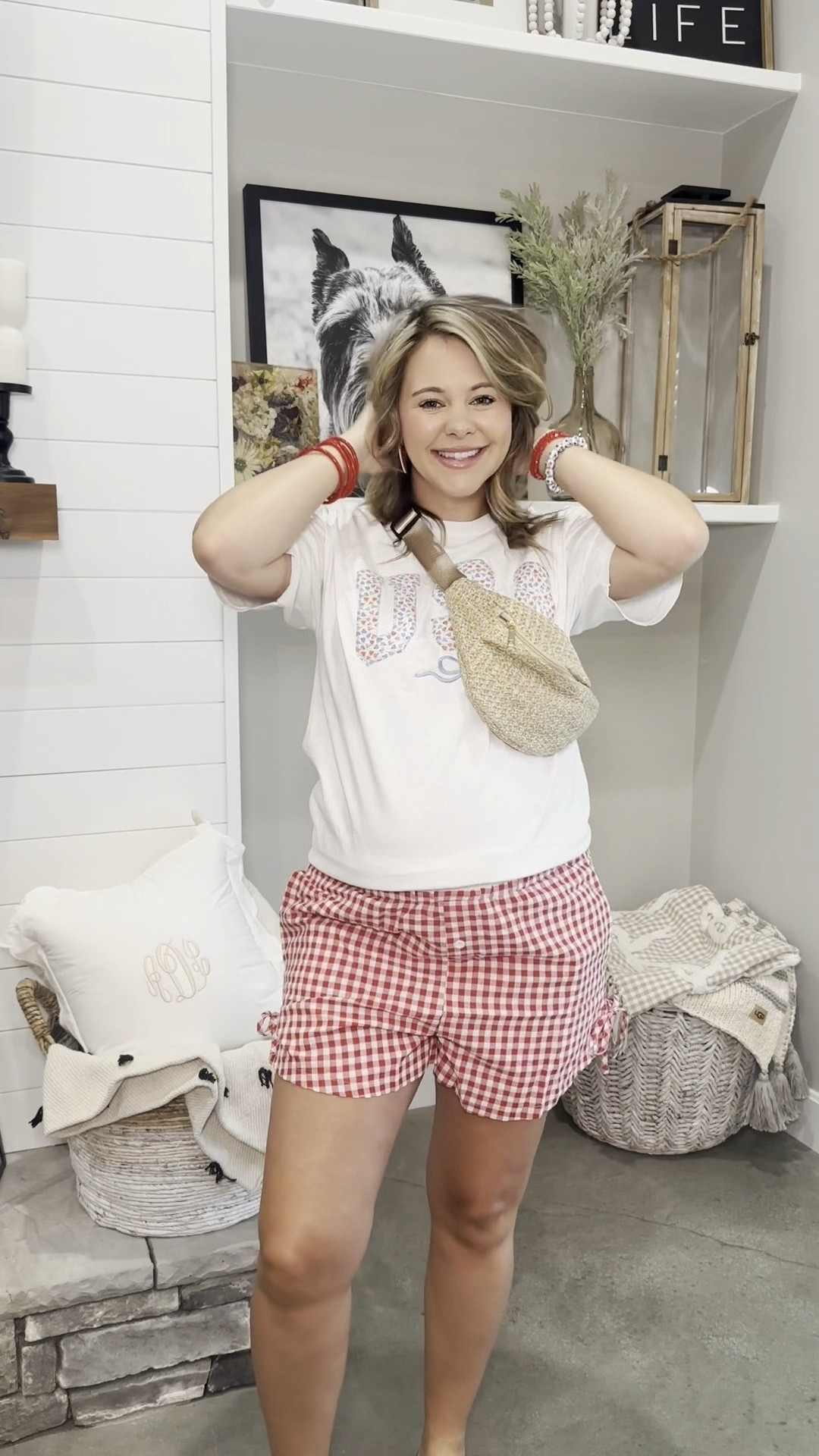 4th of July outfit ❤️🤍💙

#LTKBump #LTKSeasonal #LTKStyleTip