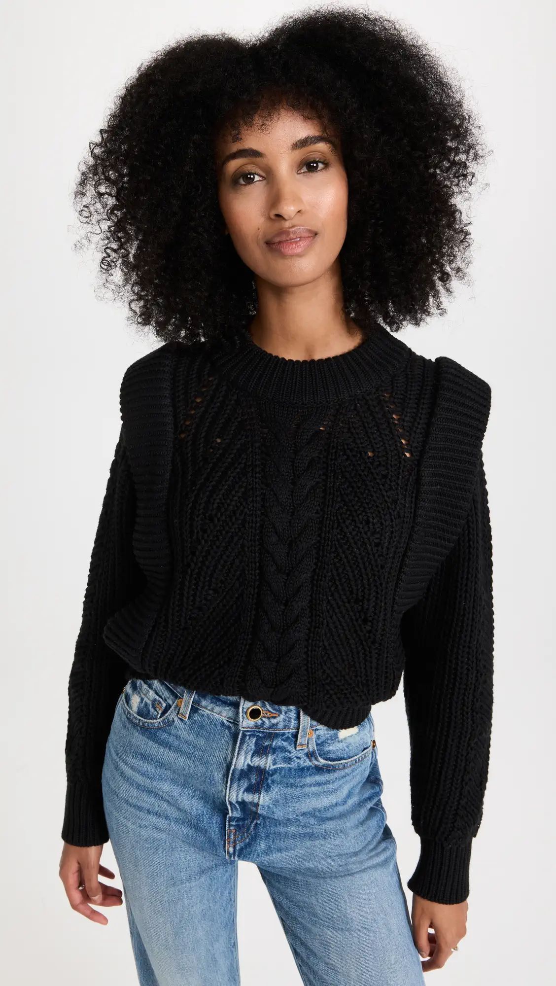 English Factory Knitted Sweater | Shopbop | Shopbop